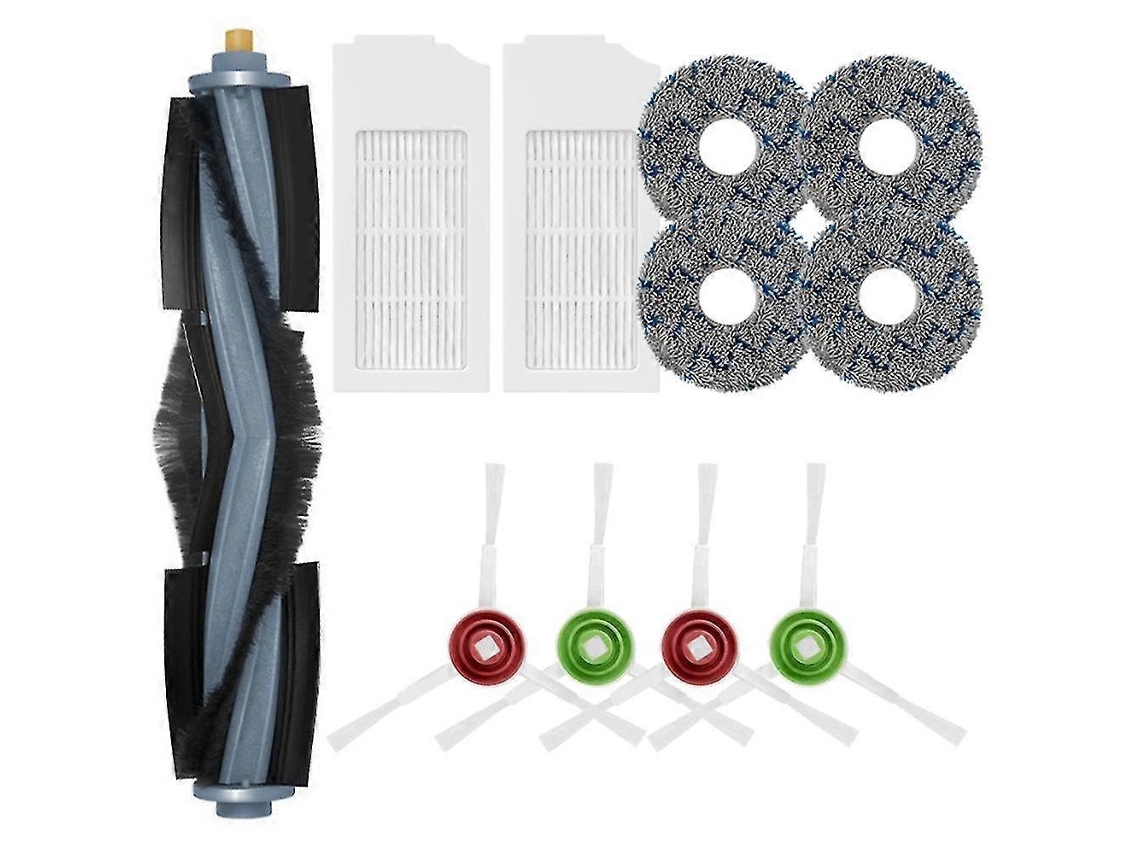 Compatível Com Peças Deebot T10/t10 Turbo Filtro Hepa Escova Principal Escova Lateral Mop Pad Robô Aspirador De Pó Acessórios De Reposição Brilvibera