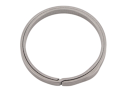 Anel Chave Titânio 33mm Cinza