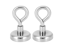 2pcs Gancho Magnético Resistente à Ferrugem | S/MARCA