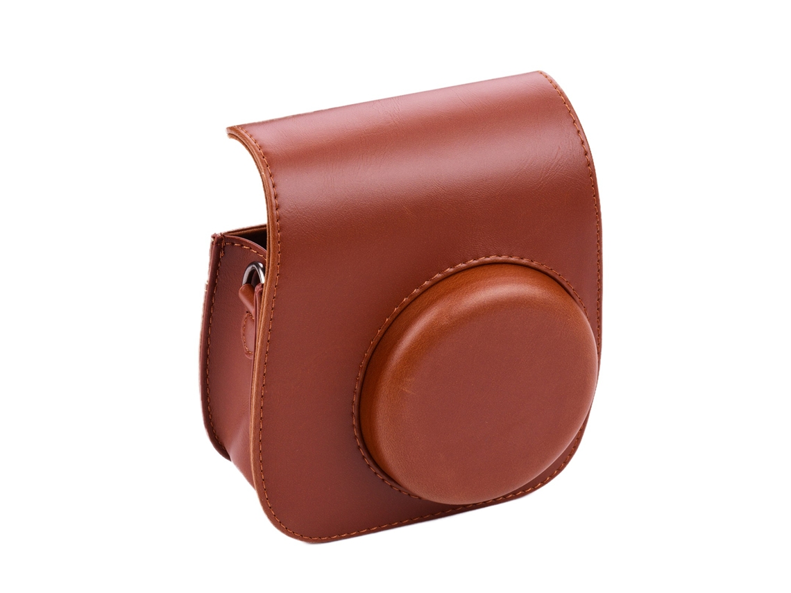 Portable Instant Camera Case Bag Holder Pu Leather With Shoulder Strap Compatible With Fuji Mini 11 LAXISCREED