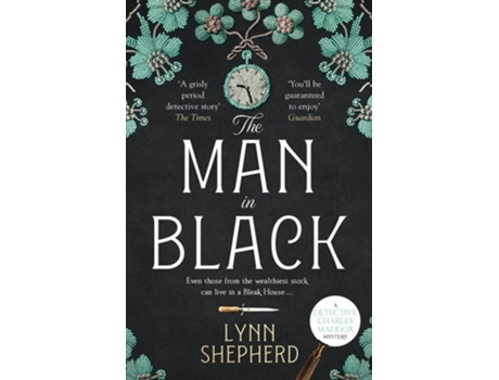 Livro The Man in Black de Lynn Shepherd (Inglês)