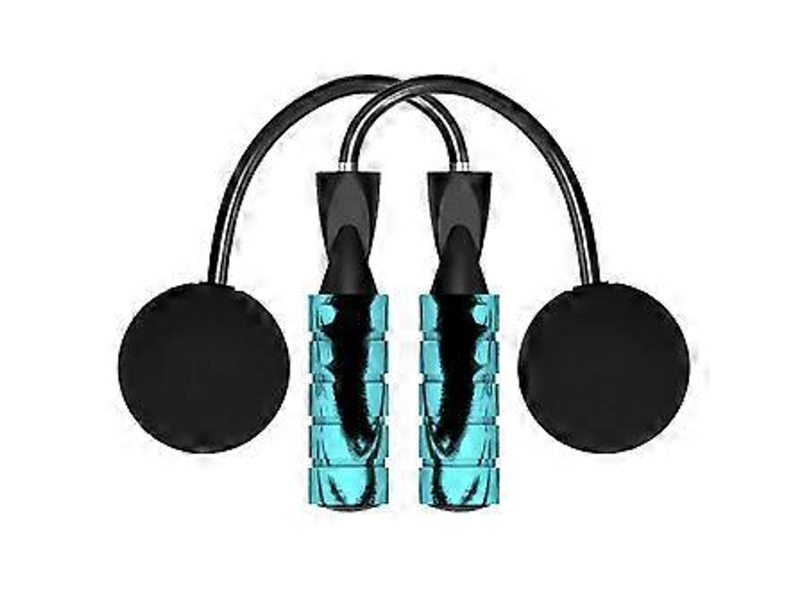 Corda De Pular Sem Fio Com Peso, Perfeita Para Exercícios Cardiovasculares, Na Praia E Em Ambientes Fechados, Prática E Leve. Aquaforge