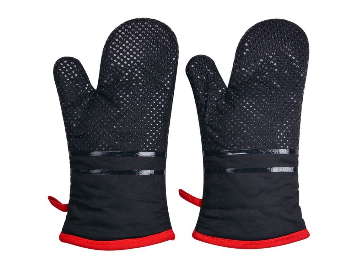 2026 luvas de Forno Resistentes Ao Calor, Design Anti derrapante de Silicone, Longas, Adequadas para Cozinhar, Assar, Grelhar, Sem Bpa