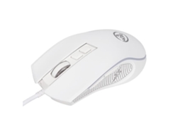 HURRISE Mouse Ergonômico Mouse Mecânico com Fio Mouse para Jogos Ergonômico Ajustável 3600 Dpi Rgb Brilhante Colorido Para