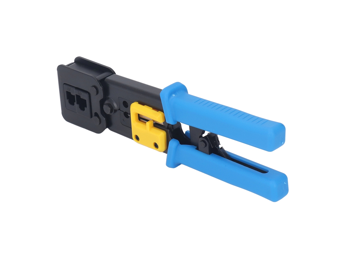 Kit De Ferramentas De Crimpar Rj11/rj45 Com Testador De Rede Da Laxiscreed Para Reparação E Instalação