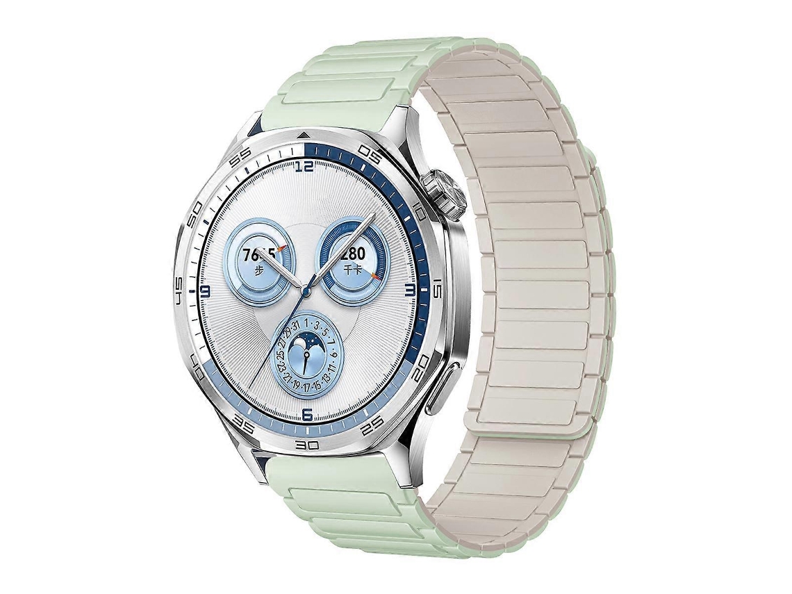 Pulseira De Silicone Magnética Com Três Contas