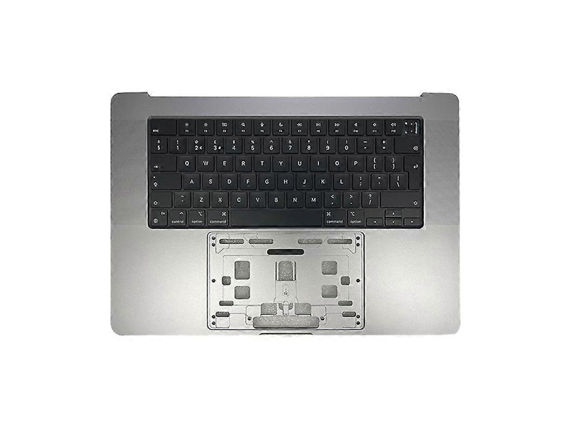 Teclado Com Tecla Enter Grande (versão Reino Unido) Para Macbook Pro De 16 Polegadas (2023) A2780 Com Conector C