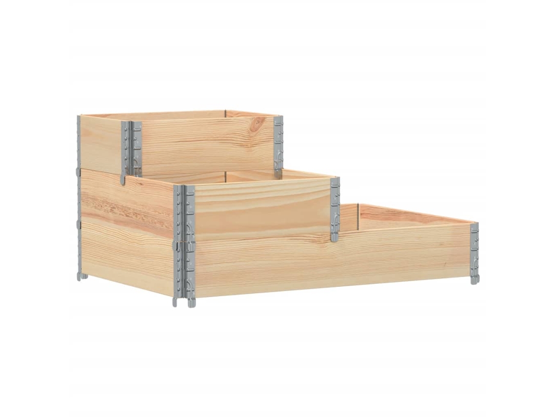 Raised Bed, Raised Beds Vidaxl Marrom Madeira De Pinho (120 X 80 Cm (60 X 40 Cm))