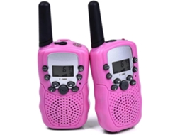 X Walkie Talkie Para Crianças, Rádio Bidirecional Com 8 Canais, Tela Lcd, Lanterna Vox, 10 Toques, Bloqueio De Canal, Talky Db, Slowmoose