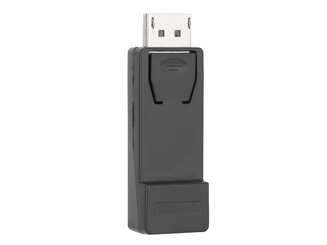 Aetheria adaptador Dp Macho para Hdmi Fêmea Cobre Sem Oxigênio 4k 1080p 21,6gbps Preto Pbs
