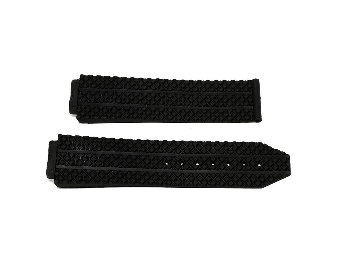 Pulseira de Relógio de Silicone 24mm para Hublot Big Bang com Chave de Fenda Substituição Esportiva Resistente À Água S/MARCA