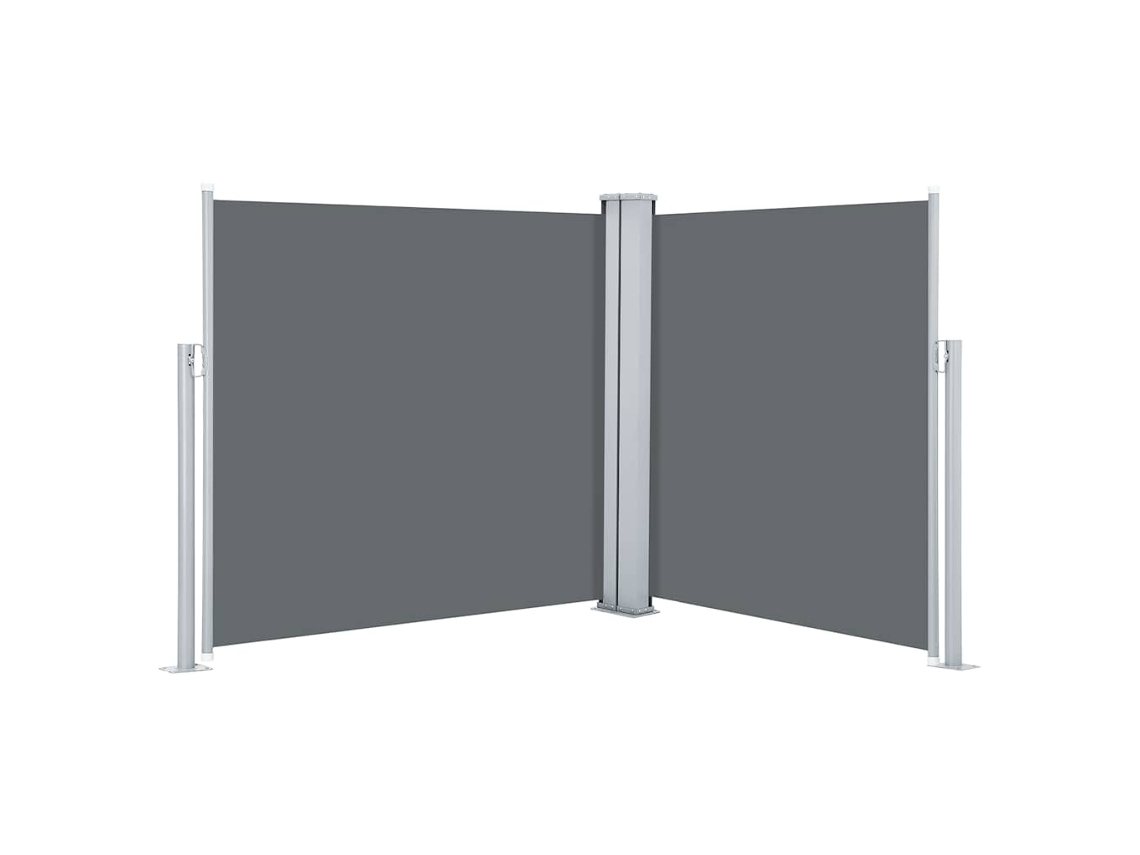 Side Awning, Side Awnings Vidaxl Antracite Tecido (100 X 600 Cm)