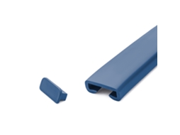 Quest Tampa De Extremidade Para Corrimão Pvc 40x8 Mm, Azul Escuro