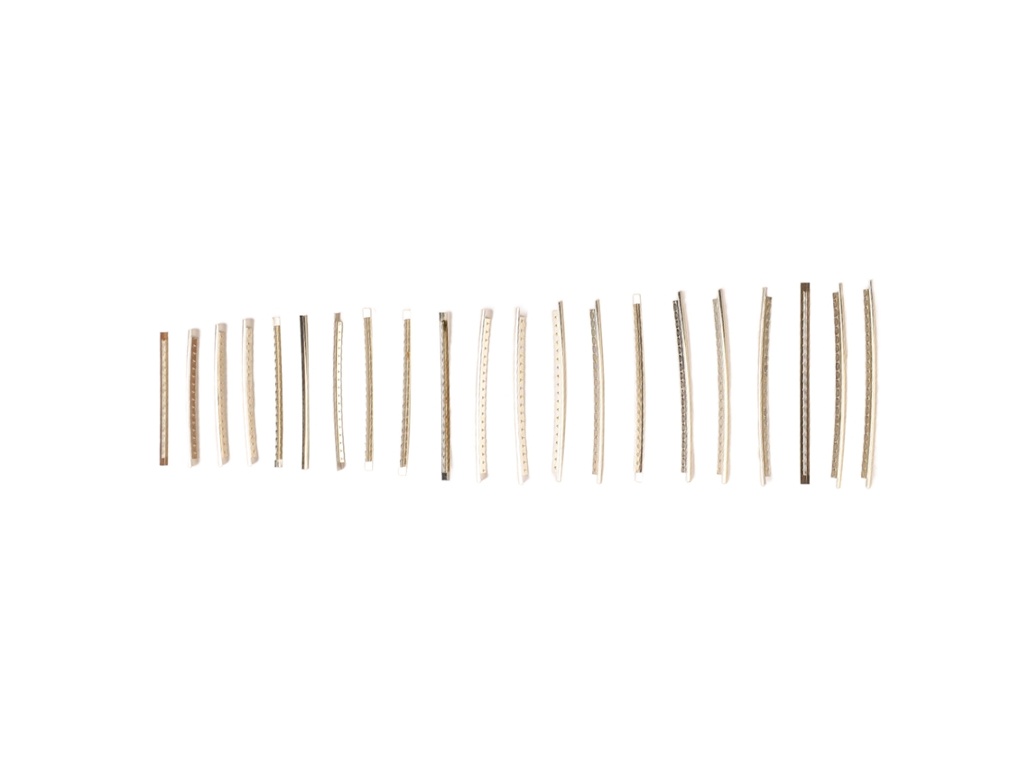 Kit de Trastes de Guitarra em Cobre Níquel, Peças de Reposição para Escala e Acessórios Gg07 AQUAFORGE