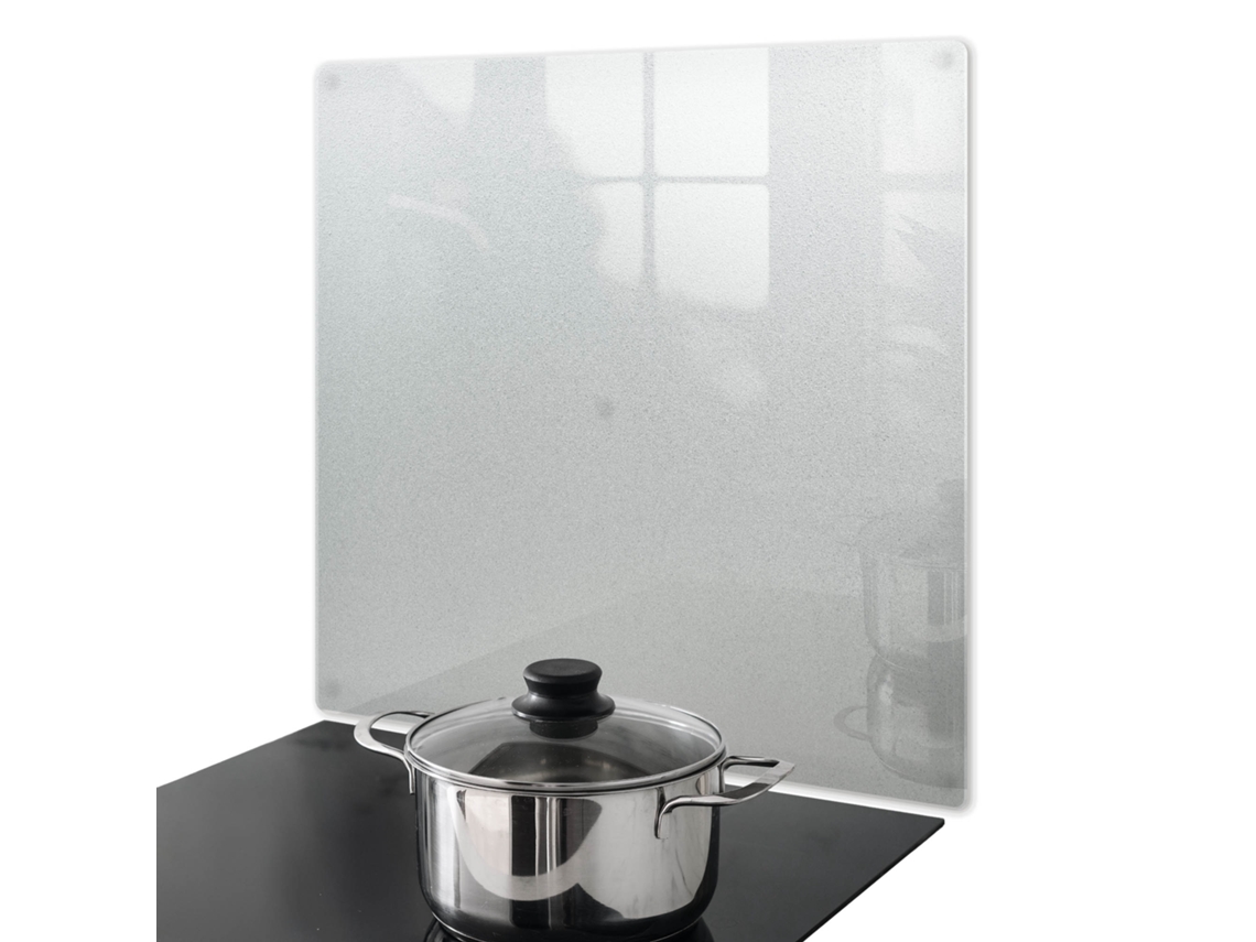 Protetor Para Fogão De Vidro Transparente Espelharte (60x60 Cm - Transparente)