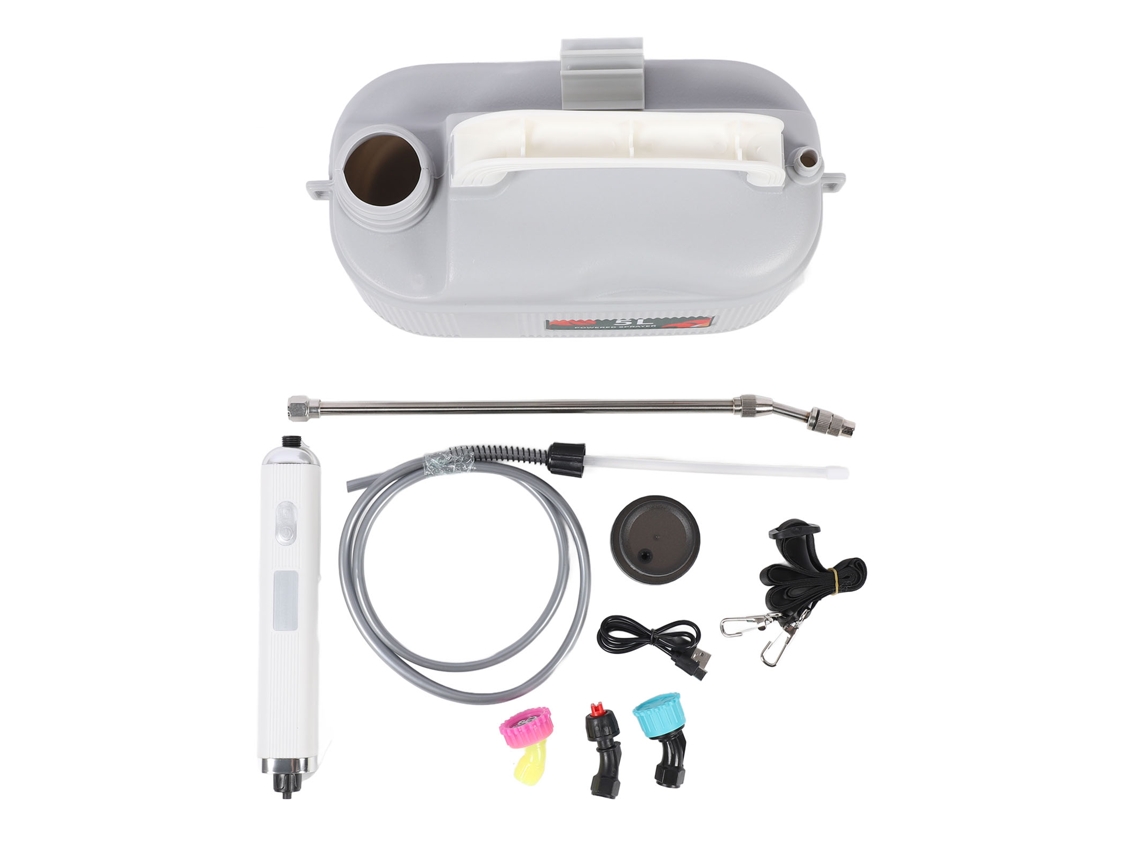 Pulverizador Elétrico Jardim 5l 3.7v 2000mah com Cano Telescópico S/MARCA