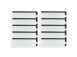 10 peças kit filtro hepa para proscenic m7 pro acessórios aspirador de pó, filtro de vácuo robô para proscenic m7 pro/max