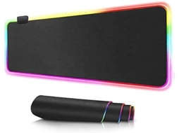 Mousepad Gamer Com Luz Led 80x30cm Rgb Brilvibera