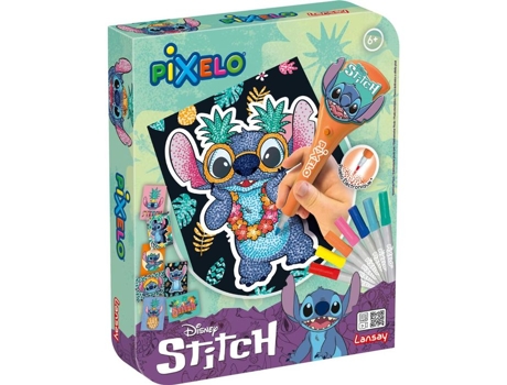Brinquedo Lansay Pixelo Stitch 8 Ilustrações Multicolorido A Partir De 6 Anos