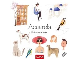 Livro Acuarela. Pinta Lo Que Te Rodea de Block e Emma
