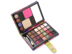 Paleta De Sombra De Olhos Matte Glitter 32 Cores (green Flower) Com Fórmula Suave E Portátil
