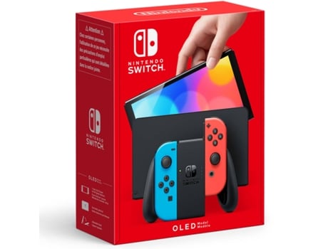 Consola Switch Modelo OLED 64GB (Azul/ Vermelho) - 