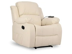 Poltrona NALUI Trevi Relax 89x88x99cm, Reclinável 160º, 8 Motores Silenciosos, Aquecimento Lombar, 4 Zonas de Massagem e Couro PU Anti-rachaduras