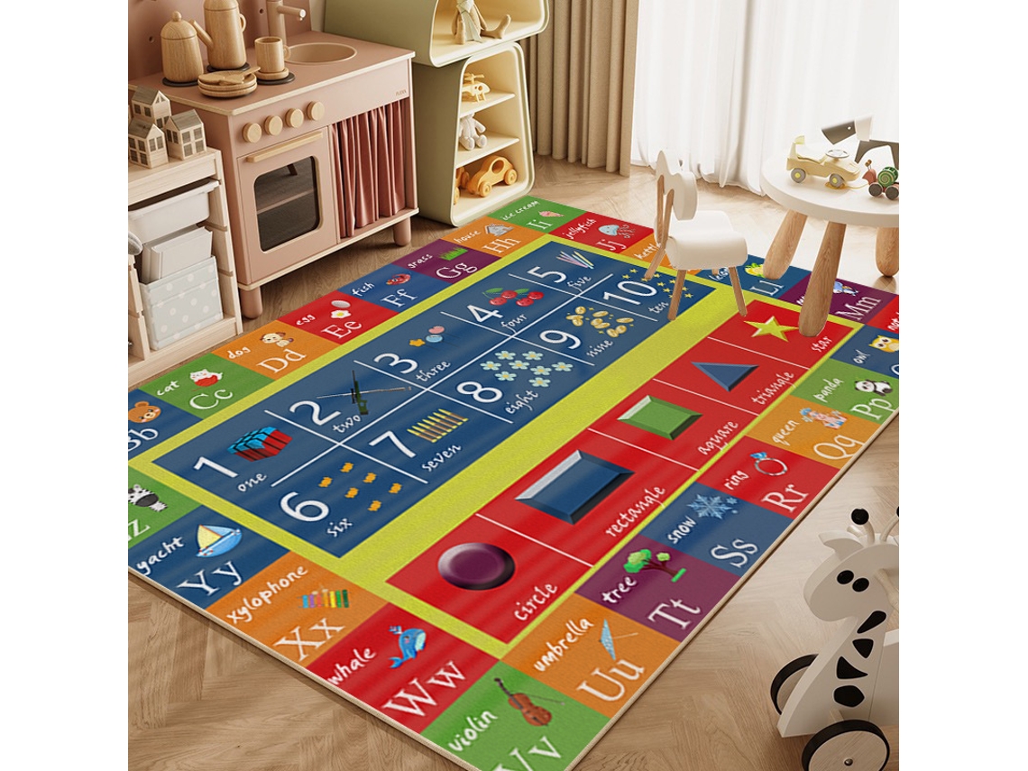 Chrui Jump Mat - Macio Para Berçário, Sala De Jogos E Quarto - 50*80cm - Números