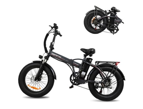 Bicicleta Elétrica GERPSI D1 1000W 48V 13Ah 45Km/H-Azul