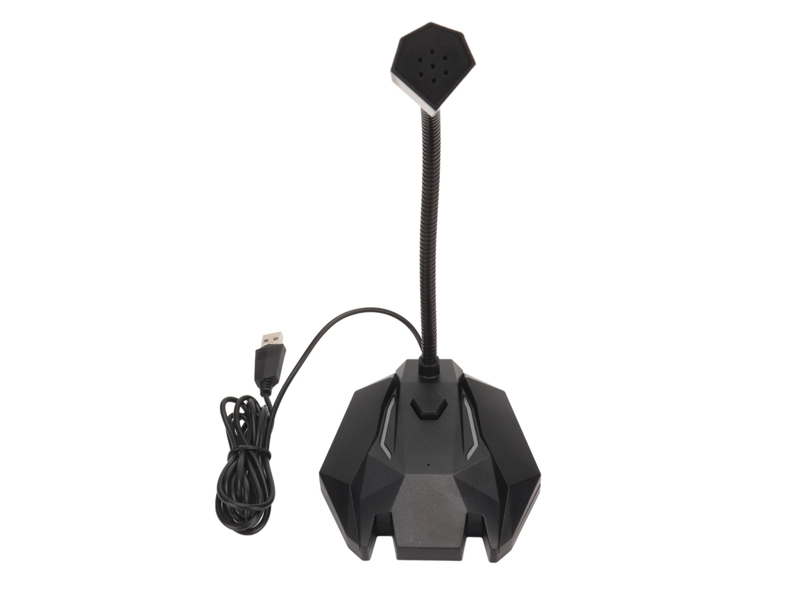Microfone Usb Para Computador De Alta Sensibilidade Com Redução De Ruído E Direcionalidade Omnidirecional, Fio, Para Jogos No Pc