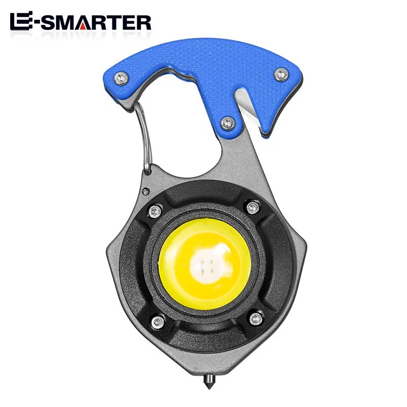 Lanterna Multifuncional Luz de Chaveiro MDUG (azul)