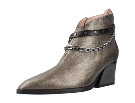Sapatos de Mulher HISPANITAS Pele Cinzento (39)