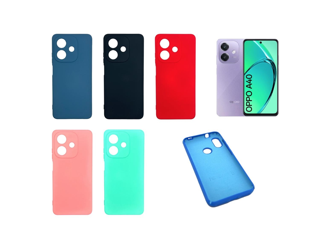 Capa Para Oppo A40 (4g) / A40m (4g) / A60 (5g) Capa De Silicone Líquido Ultramacio Slq Mobilevayotoy