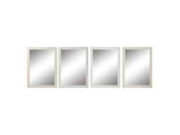 Espelho de Parede DKD HOME DECOR 48327 (Branco - 2x70x97cm)