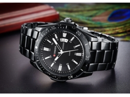 Relógio Masculino Casual Elegante com Pulseira de Aço. MDUG