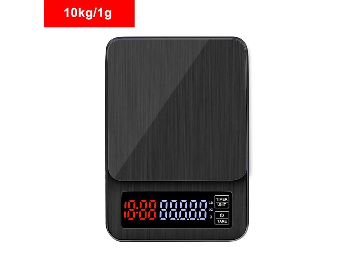 Balança Electrónica Digital Lcd Com Temporizador 10kg 1g*