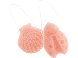 Conjunto De 2 Esponjas De Limpeza Facial, Esfoliantes E Removedoras De Maquiagem. Gokoco