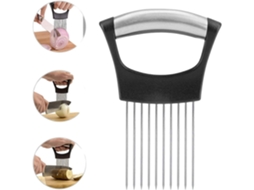 Cortador Multifuncional de Cebolas e Batatas de Aço Inoxidável para Verduras, Frutas e Carne na Cozinha