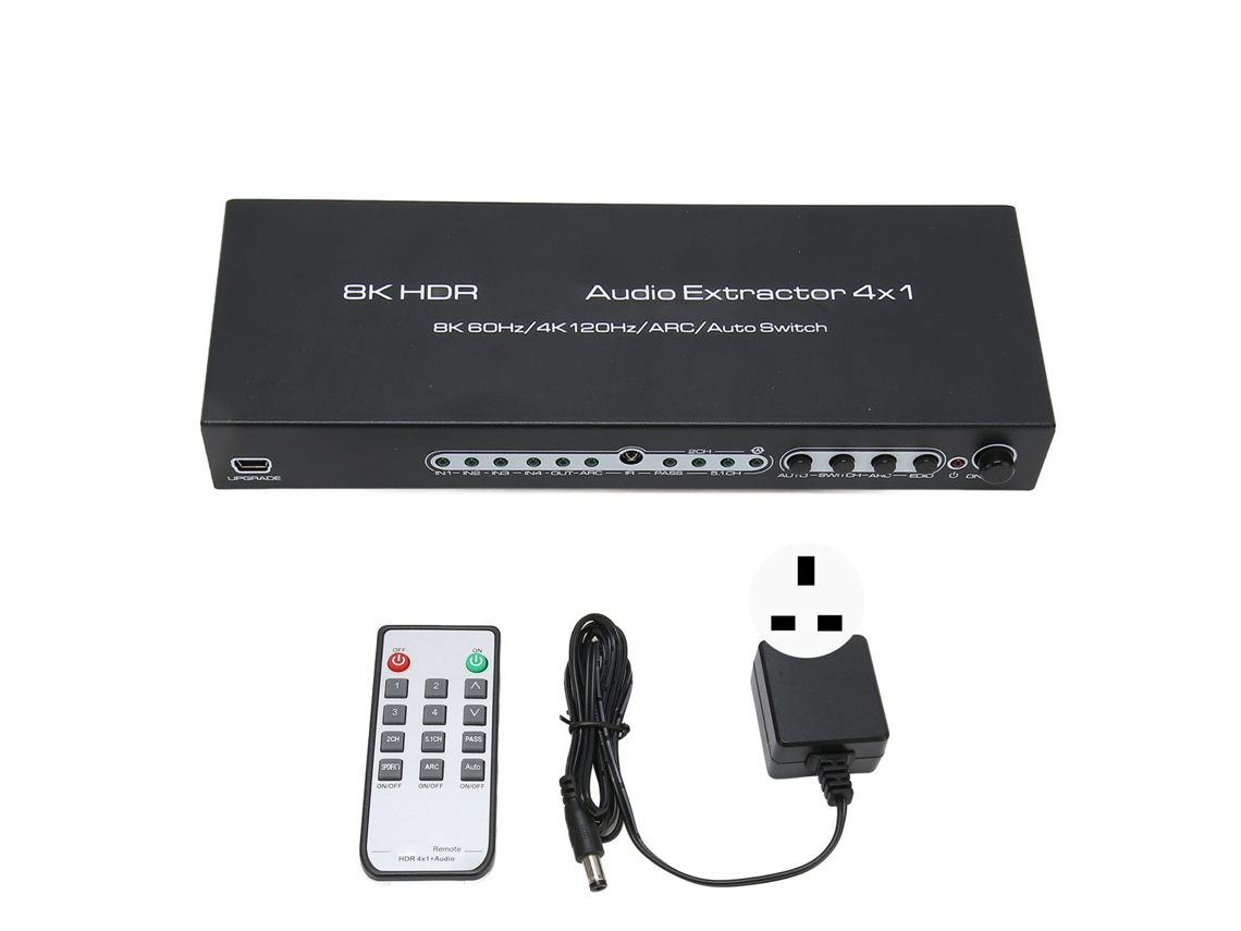 Switch Hdmi 4x1 8k Hdr Arc LAXISCREED