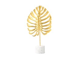 Decoração de Mesa LAXISCREED Folha de Ouro de Ferro 25cm