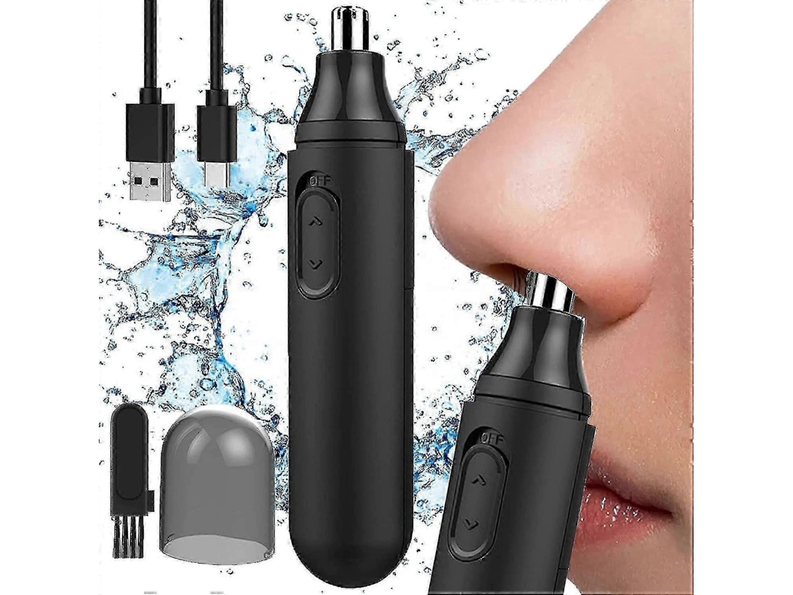 Aparador De Pelos Faciais Recarregável Para Homens E Mulheres, Aparador De Pelos Faciais À Prova Dágua Ipx7, Recarregável Por Usb Aquaforge