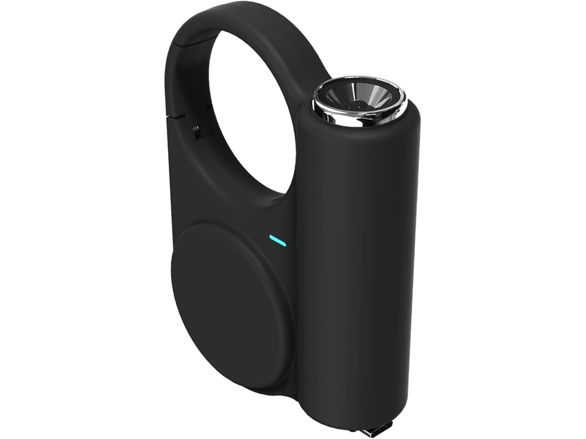 Adaptador De Carregamento Móvel 5000mah Com Led E Gancho Para
