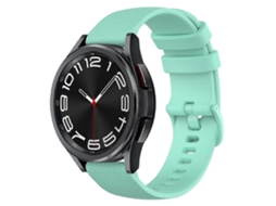 Pulseira De Silicone Quadriculada De 20 Mm