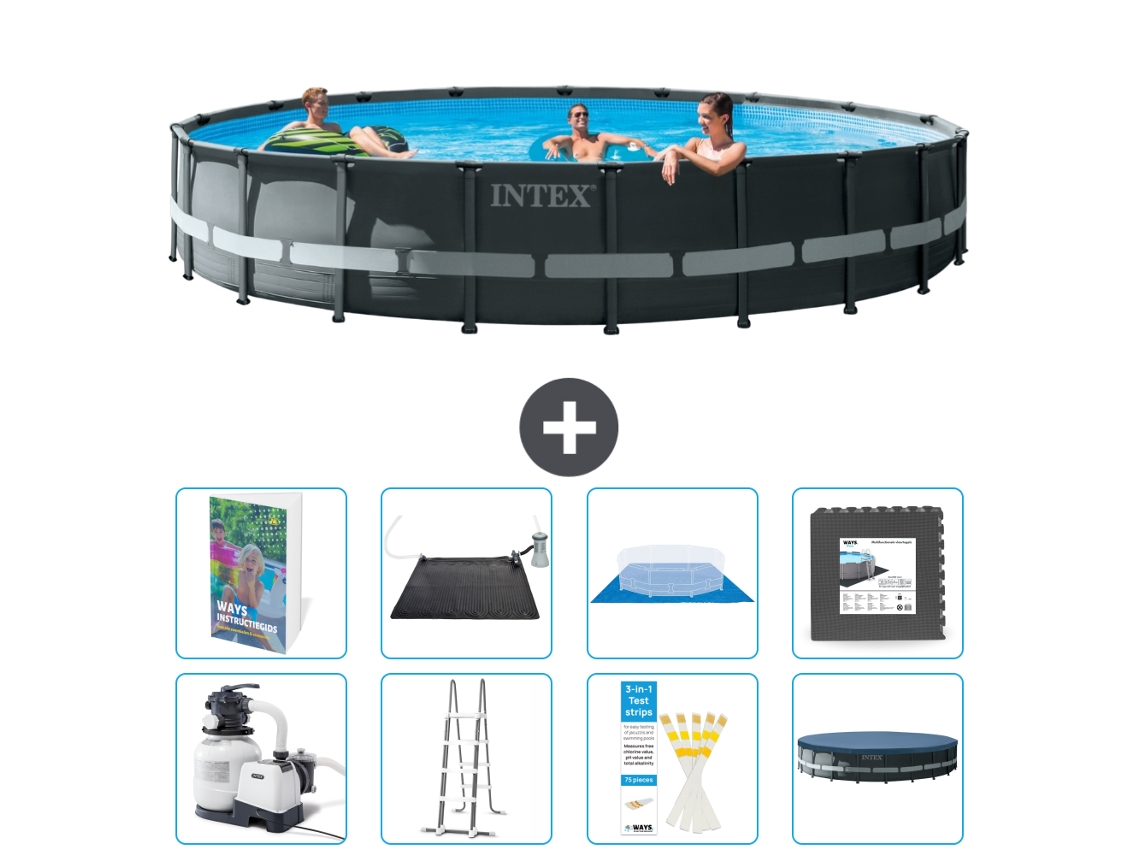 Intex Piscina Ultra Xtr Redonda - 610x122 Cm - 9-peças S543