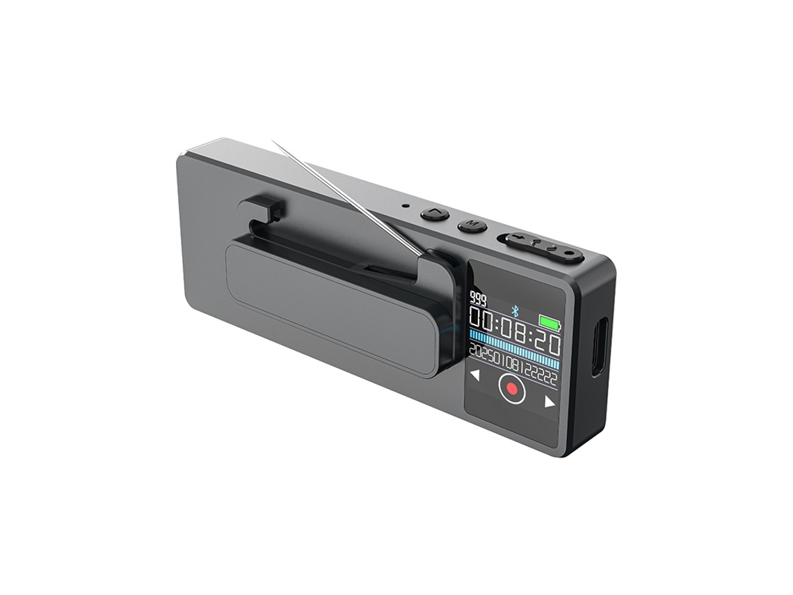 Gravador De Voz Com Ia Gpt Deepseek, Mapa Mental E Tradutor - 64g (preto)