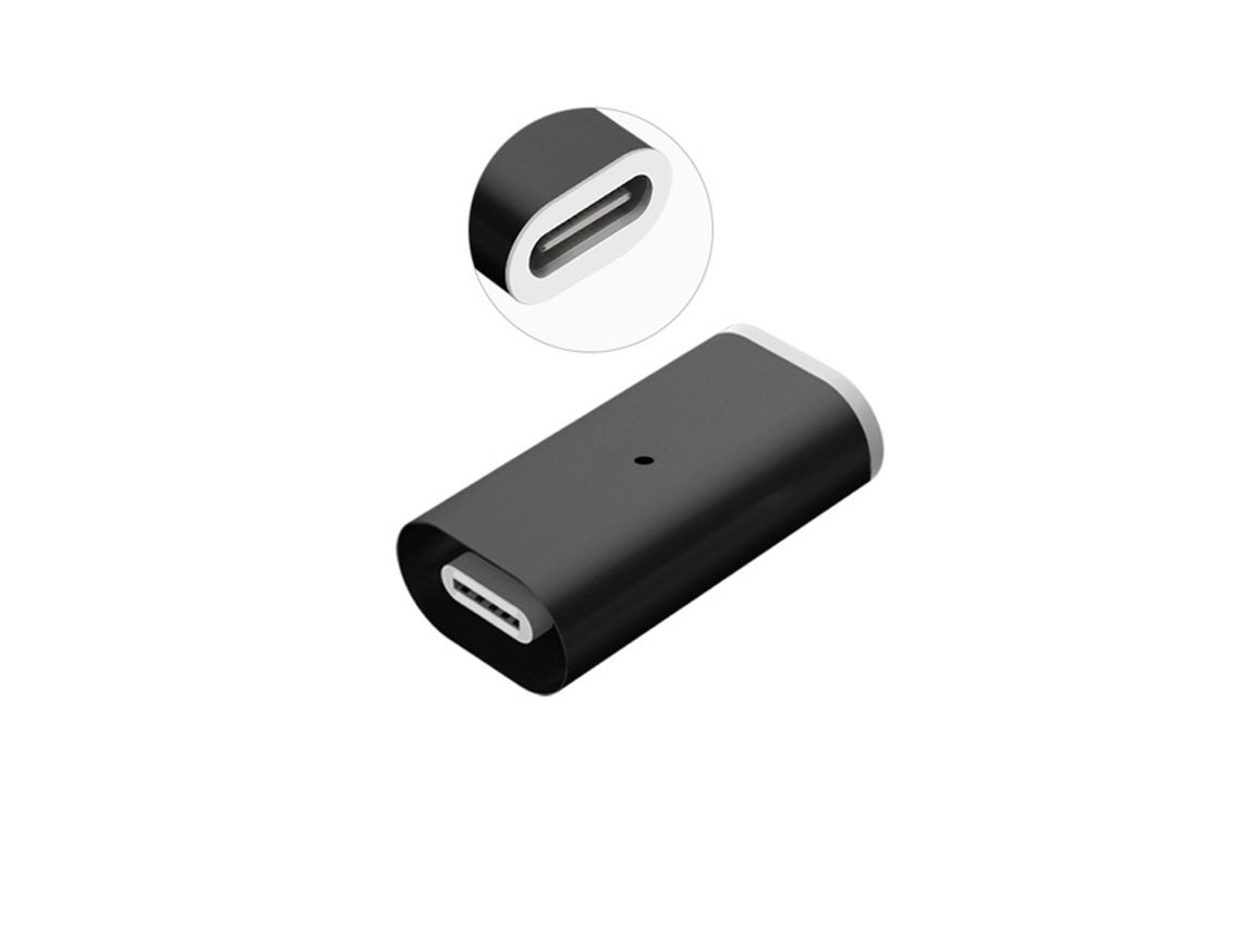 Adaptador Type c LAXISCREED Adsorção Magnética Carregamento Rápido