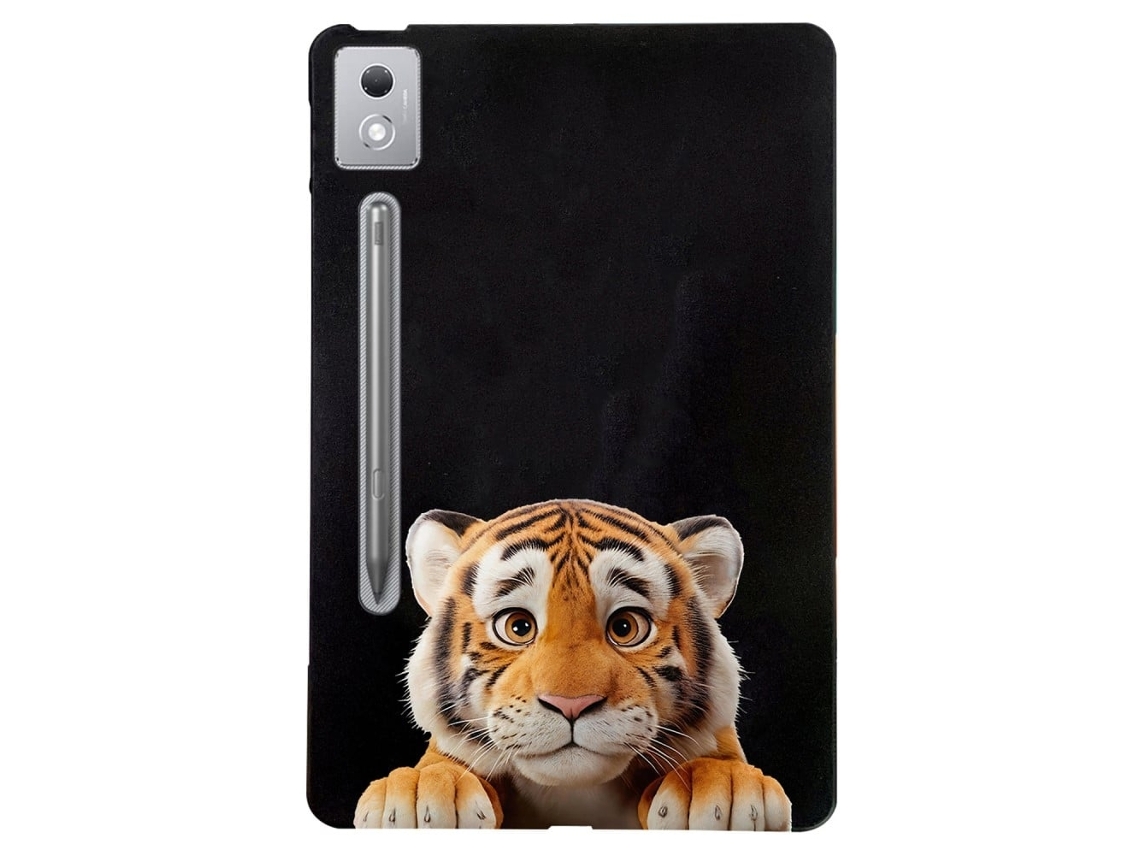 Capa Protetora Fina E Flexível Com Estampa Para Tablet Lenovo Tab P12 Pro 12.7 2025 / Xiaoxin Pad (2025) - Little Tiger -aquaforge