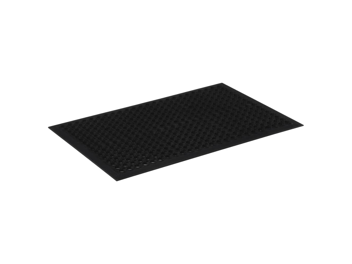 Tapete de Porta Retangular 60x90 Cm Borracha MAISON EXCLUSIVE