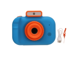 Mali câmera Infantil Hd 40mp com Tela Ips 2.0 Polegadas Visão Noturna Bateria 600mah Usb Azul