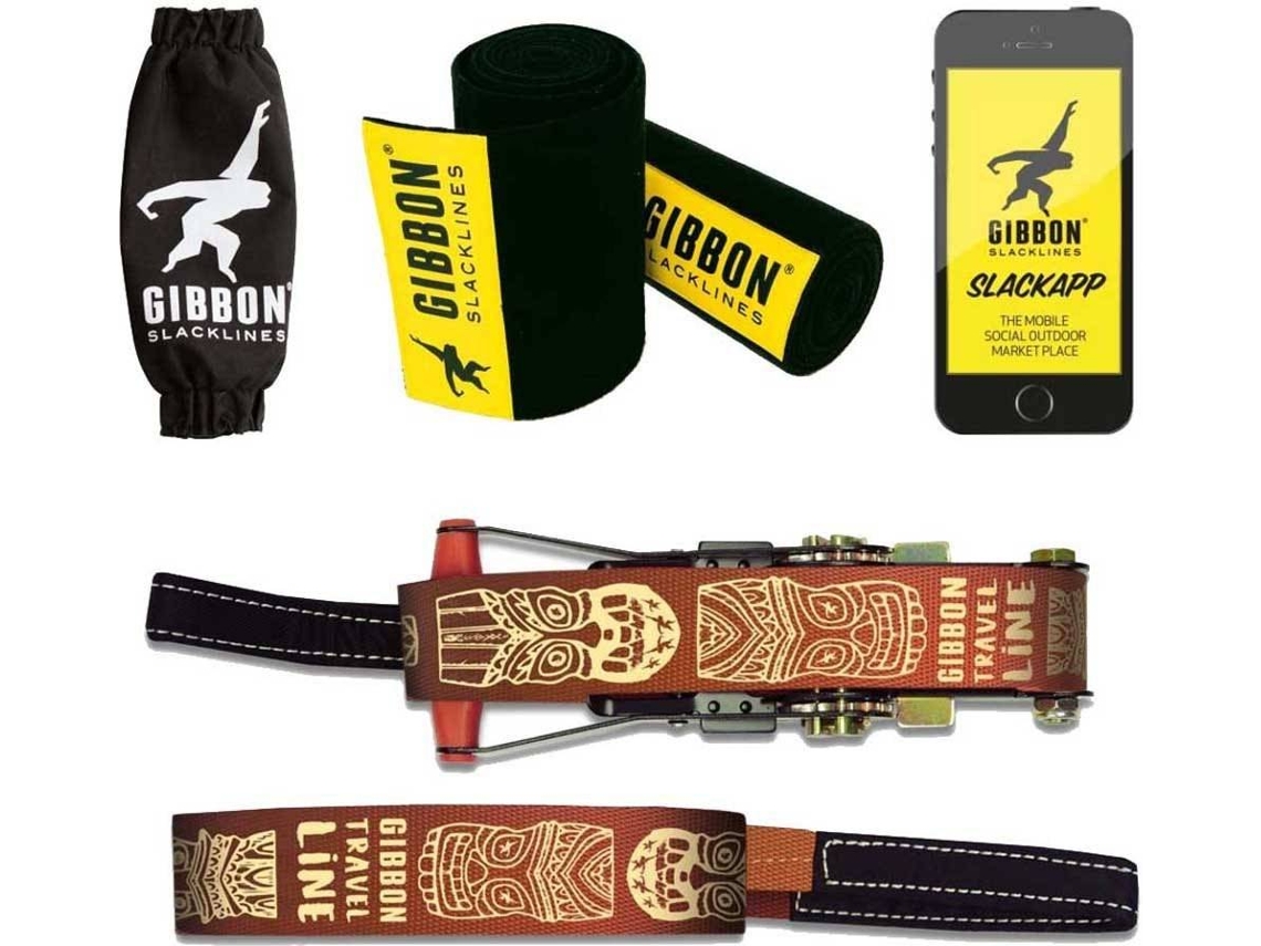Slacklines GIBBON SLACKLINES Travel Line Treewear (Tamanho Único)